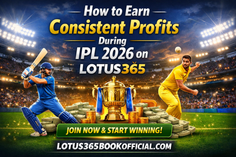 How to Earn Consistent Profits During IPL 2026 on Lotus365